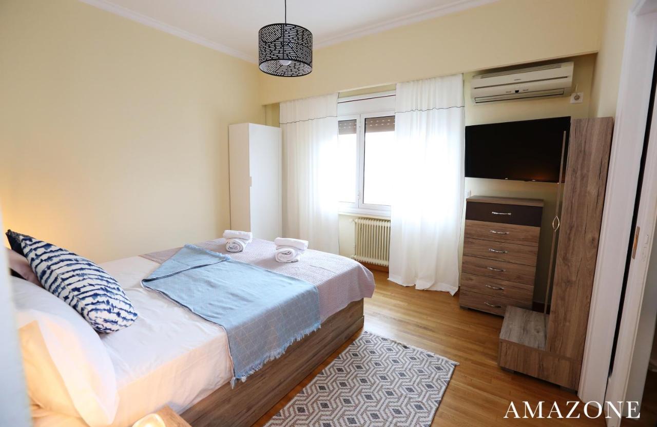 MELMA PROPERTIES-AMAZONE-premium apartment in Piraeus center Pireu Exterior foto