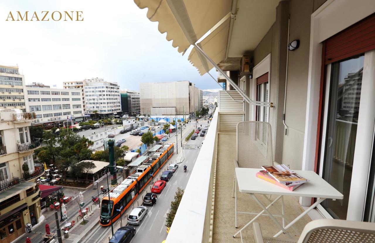 MELMA PROPERTIES-AMAZONE-premium apartment in Piraeus center Pireu Exterior foto