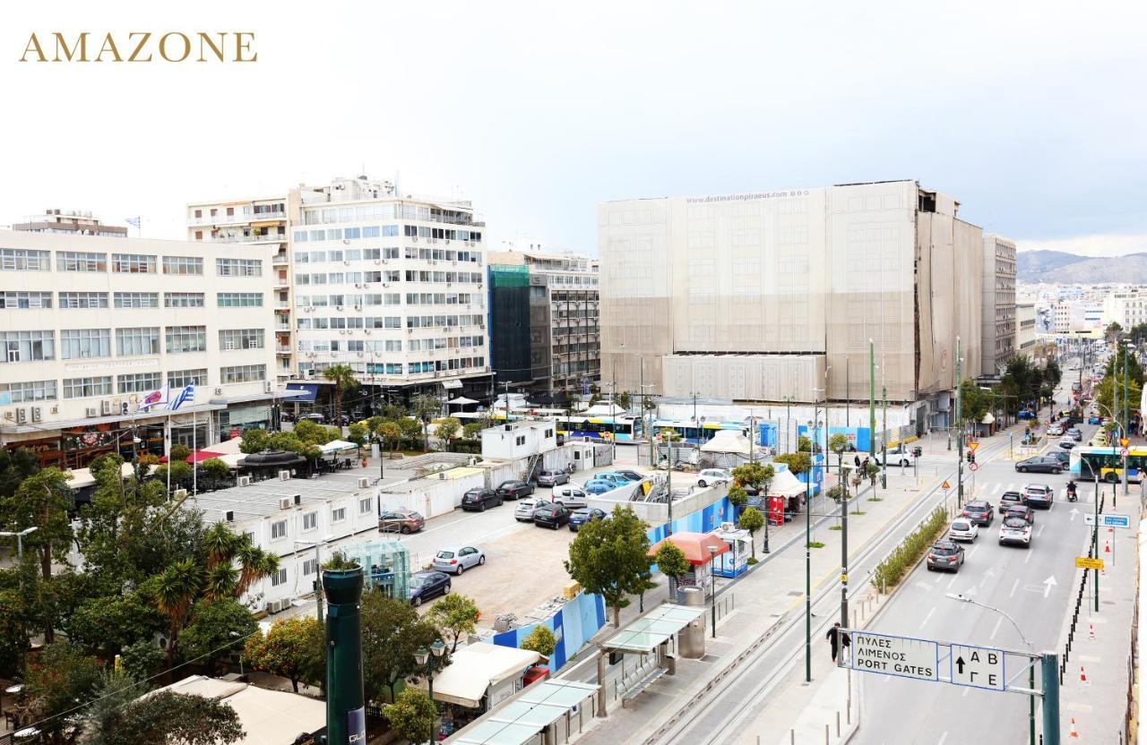 MELMA PROPERTIES-AMAZONE-premium apartment in Piraeus center Pireu Exterior foto